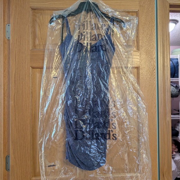 B. Darlin Spaghetti Strap Sweetheart Buster Bodycon Dress - Picture 14 of 14